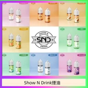 Show N Drink煙油 玫瑰檸檬冰沙 泰式奶茶